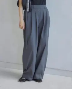 新品　しまむら　田中里奈　mysa closet コクーンパンツ　グレー　M