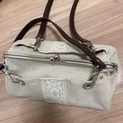 【嘉樹まる様専用】あやのこうじ　Ayanokoji がま口バッグ　TAWARA型