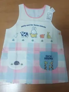 【新品未使用品】M～Ｌキャラクターエプロン☆ミッフィー☆保育士さん