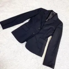 INED イネド　テーラードジャケット　薄手生地　ブラック　日本製　11号