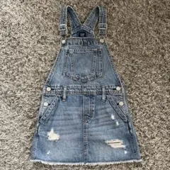 GAP キッズ　ガールズ　S デニム　ジャンバースカート