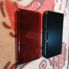 ジャンクニンテンドー3DSレッド、 LL ブラック 本体