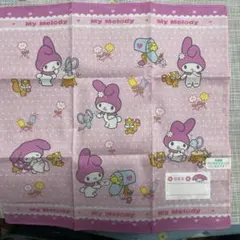 希少 1997年製 サンリオ マイメロディ ハンカチ レトロ まとめ売り 4枚