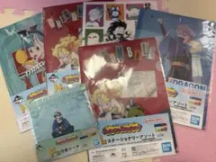 ドラゴンボール 一番くじ クリアファイル 巾着