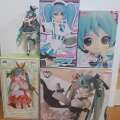 プライズ 初音ミク フィギュアまとめ売り