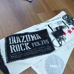 イナズマロックフェス　2015 マフラータオル