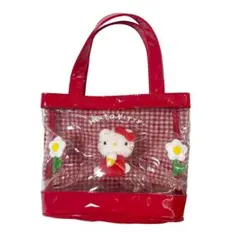 Hello kitty ハローキティ　サンリオ　2000年　クリア　ハンドバッグ