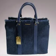 & Chouette Denimu Egide トートバック ゴールドチャーム