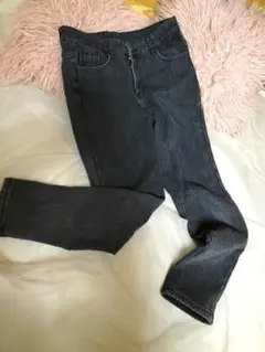 ダークグレー スキニーデニム 29