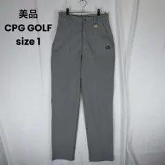 美品 CPG GOLF ゴルフウェア センターシーム グレーのサムネイル