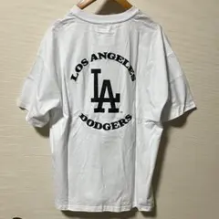 ドジャース DODGERS 女性用 Tシャツ Mサイズ 白色 タグ付き新品未使用のサムネイル