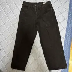 GAP スーパーバギーデニム ブラック31/30 - メルカリ