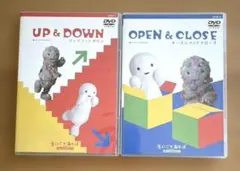 DVD アップアンドダウン・オープンアンドクローズ　えいごであそぼ　2セット