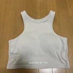 VERSIONOFYOU ちゃぴさん タンクブラトップ