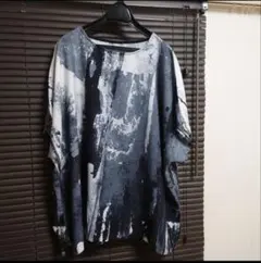 slf-bt様専用 antiqua 半袖 シャツ 黒白アート