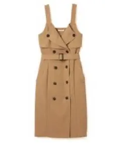 新品未使用タグ付き　GRL トレンチ風　ワンピース