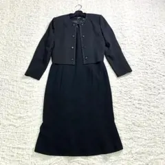 東京ソワール　高級喪服　ブラックフォーマル　ワンピース　ジャケット　セット