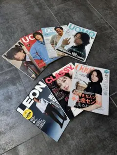 LEON・CLASSY・Oggi・UOMO 人気ファッション雑誌7冊セット