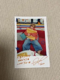 吉野北人 HOKUTO ポラロイド風カード トレカ フォトカ シークレット