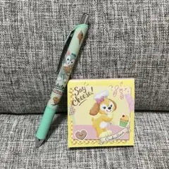 【新品未使用】 ジェラトーニ クッキーアン ボールペン メモ セット ディズニー