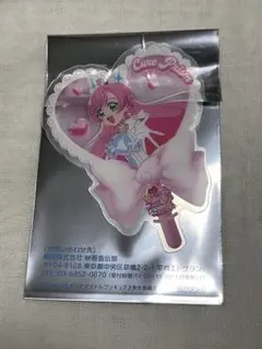 キミとアイドルプリキュア♪ 入場特典うちわ型 クリアカード キュアプリズム