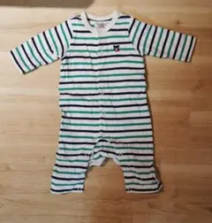 【値下げ】ミキハウス ダブルB ロンパース 70