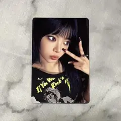 LE SSERAFIM SPAGHETTI HMVラキドロ トレカ　ウンチェ