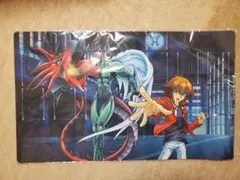 遊戯王　十代&フレイムウィングマン　未開封プレイマット　海外限定 未開封】E・HERO フレイム・ウィングマン－フレイム・シュート
