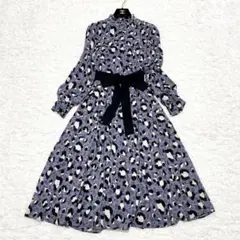 美品✨グレースコンチネンタル レオパードプリントシャツワンピース グレースクラス
