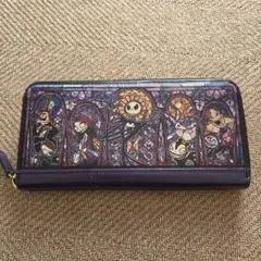 レア　希少　ナイトメアービフォアークリスマス　長財布　レザーのサムネイル