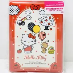 シール バインダー　ハロー キティ　サンリオ　シール帳　サンスター文具