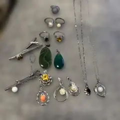 シルバー製ジュエリーセット