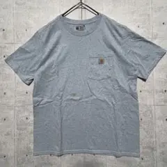 A6 Carhartt ポケットTシャツ L ルーズフィット ワンポイントロゴ