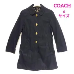 COACH チェスターコート ミドルコート 裏地 総柄のサムネイル