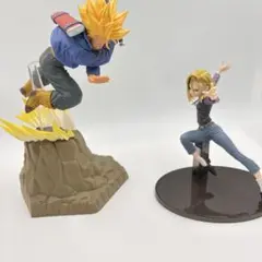 ドラゴンボールZ トランクス＆18号 フィギュア 2体セット バンプレスト