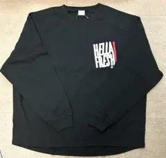 【新品タグ付】Champion hellafreshブラック 長袖カットソー L