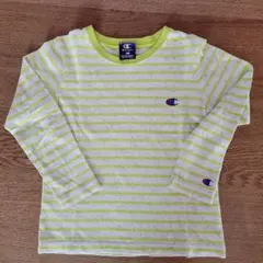 チャンピオン　ボーダー　長袖Tシャツ　120