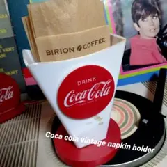 Coca cola vintage napkin holder