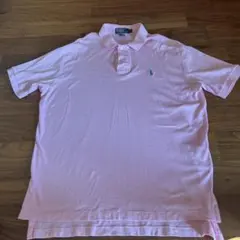 Polo by Ralph Lauren ピンク ポロシャツ L