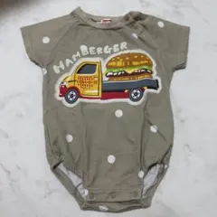 トヨタ タウンエースハンバーガーカー ロンパース 70 バースデー