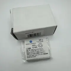 新品未使用【返金保証】Konica MINOLTA 純正　バッテリー　NP-1