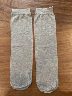 ⭐️ 靴下　グレー　ソックス　　くつ下　1足　薄手　サラッとはける　大人用 フリー