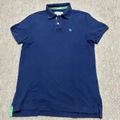 Abercrombie & Fitch ネイビー ポロシャツ
