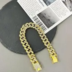 即日発送　マイアミキューバ　喜平チェーン　ブレスレット　ストリート ③