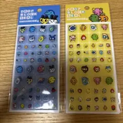 正規品　たまごっち　バンダイ DROP BLOCK SEAL 2シートセット