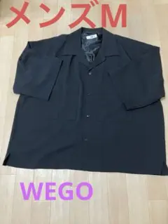 黒の半袖シャツ Mサイズ WEGO