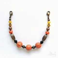 羽織紐〈かぼちゃ〉レース羽織、長羽織、薄羽織に　着物　単衣　袷　浴衣　羽織留め