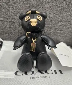 コーチ　ベアチャーム　黒　レア　新品未使用