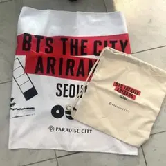 BTS ARIRANG 韓国 ドラゴンシティ ホテル限定 ビーチタオル 赤 - メルカリ
