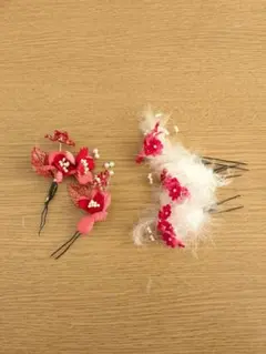 和　髪飾り　着物　浴衣　和服　和装　小物　セット